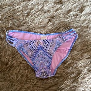 Multicolored Print Xhilaration Bathing Suit Bottom